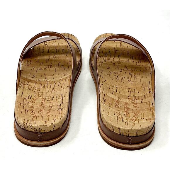 Kork-Ease  Tutsi Dual-Band Leather Sandal Brown Size 9 NIB - Picture 6 of 11